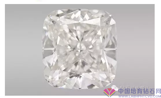 GIA检验出较大颗粒物CVD合成钻石试验室培育钻石